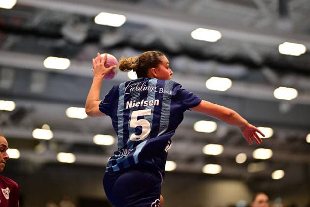 Handball I Women I 2026–2027 Season I Bundesliga I Matchday 2 I Buxtehuder SV vs. HC Leipzig I September 5, 2026 Goals by Maj Nielsen (5), Buxtehuder Sportverein, Buxtehude, Halle Nord, New Lower Saxony, Germany Copyright: xLobeca FelixxWeißbergx