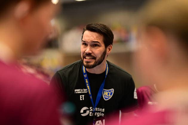 Handball I Women I 2026–2027 Season I Bundesliga I Matchday 2 I Buxtehuder SV vs. HC Leipzig I September 5, 2026 Erik Töpfer HC Leipzig Buxtehude Halle Nord Neu Lower Saxony Germany Copyright: xLobeca FelixxWeißbergx