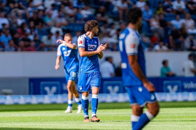 1. Bundesliga, 2. Spieltag, TSG 1899 Hoffenheim vs. Borussia Dortmund am 05.09.2026 Tor zum 1:0 durch Leon Avdullahu WICHTIGER HINWEIS: Gemäß den Vorgaben der DFL und des DFB ist es untersagt, in dem Stadion und oder vom Spiel angefertigte Fotoaufnahmen in Form von Sequenzbildern und oder videoähnlichen Fotostrecken zu verwerten bzw. verwerten zu lassen. *** Bundesliga 1, Matchday 2, TSG 1899 Hoffenheim vs. Borussia Dortmund on September 5, 2026. Goal to make it 1–0 by Leon Avdullahu. IMPORTANT NOTICE: In accordance with DFL and DFB regulations, it is prohibited to use or allow the use of photographs taken in the stadium and or during the game in the form of sequential images and or video-like photo series Copyright: xBahhoxKarax