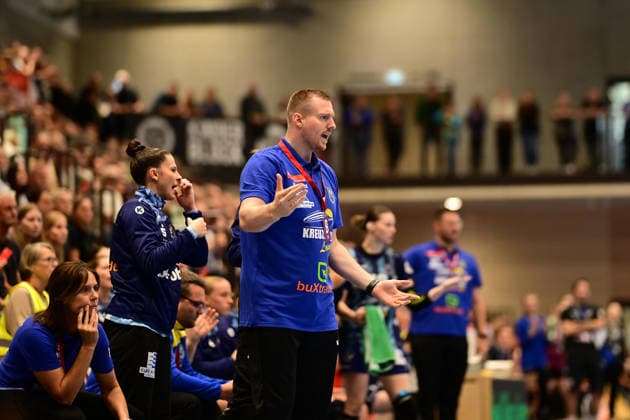 Handball I Women I 2026–2027 Season I Bundesliga I Matchday 2 I Buxtehuder SV vs. HC Leipzig I September 5, 2026 Jonas Schlender Buxtehuder Sportverein Buxtehude Halle Nord Neu Lower Saxony Germany Copyright: xLobeca FelixxWeißbergx