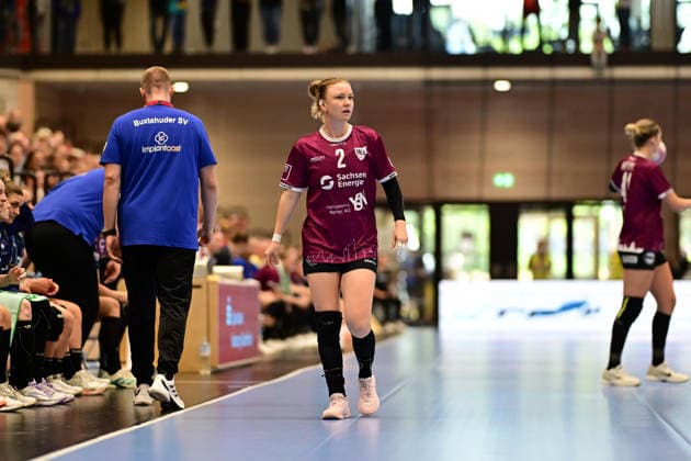 Handball I Women I 2026–2027 Season I Bundesliga I Matchday 2 I Buxtehuder SV vs. HC Leipzig I September 5, 2026 Pauline Uhlmann 2, HC Leipzig Buxtehude Halle Nord Neu Lower Saxony Germany Copyright: xLobeca FelixxWeißbergx