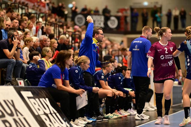 Handball I Women I 2026–2027 Season I Bundesliga I Matchday 2 I Buxtehuder SV vs. HC Leipzig I September 5, 2026 Andreas Gubernatis Buxtehude Halle Nord Neu Lower Saxony Germany Copyright: xLobeca FelixxWeißbergx