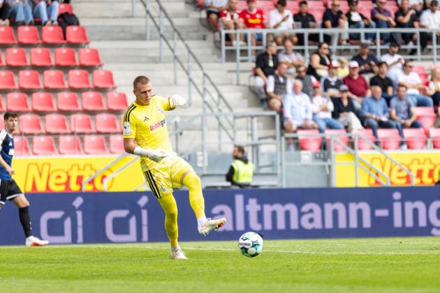 September 5, 2026, Soccer, GER, Season, 3rd Division, 2026–2027 Season, Matchday 4, SSV Jahn Regensburg vs. MSV Duisburg, Maximilian Braune (Duisburg). DFL regulations prohibit any use of photographs as image sequences and or quasi-video.