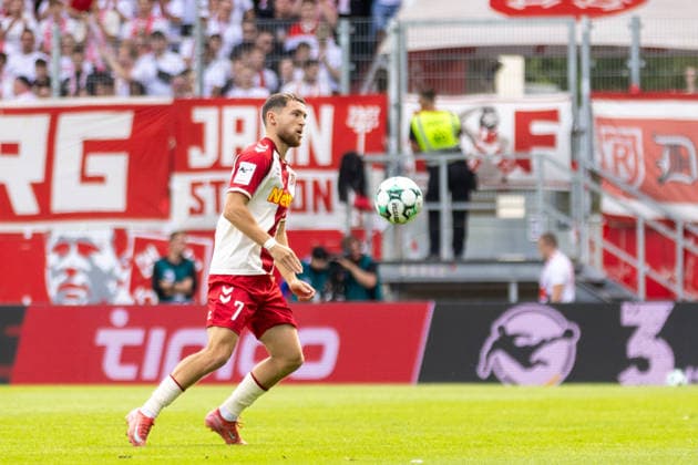 September 5, 2026, Soccer, GER, Season, 3rd Division, 2026–2027 Season, Matchday 4, SSV Jahn Regensburg vs. MSV Duisburg, Oscar Schönfelder, SSV Jahn Regensburg. DFL regulations prohibit any use of photographs as image sequences and or quasi-video.