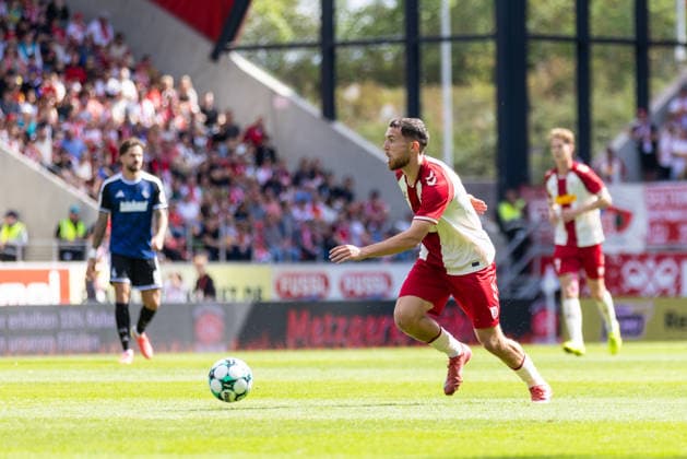 September 5, 2026, Soccer, GER, Season, 3rd Division, 2026–2027 Season, Matchday 4, SSV Jahn Regensburg vs. MSV Duisburg, Oscar Schönfelder, SSV Jahn Regensburg. DFL regulations prohibit any use of photographs as image sequences and or quasi-video.