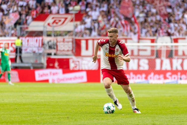September 5, 2026, Soccer, GER, Season, 3rd Division, 2026–2027 Season, Matchday 4, SSV Jahn Regensburg vs. MSV Duisburg, Erik Majetschak, SSV Jahn Regensburg. DFL regulations prohibit any use of photographs as image sequences and or quasi-video.