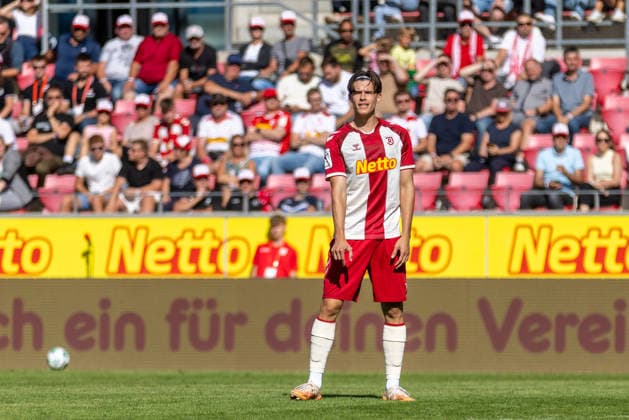 September 5, 2026, Soccer, GER, Season, 3rd Division, 2026–2027 Season, Matchday 4, SSV Jahn Regensburg vs. MSV Duisburg Jeteny Jano, SSV Jahn Regensburg. DFL regulations prohibit any use of photographs as image sequences and or quasi-video.