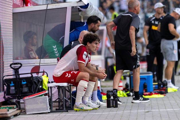 September 5, 2026, Soccer, GER, Season, 3rd Division, 2026–2027 Season, Matchday 4, SSV Jahn Regensburg vs. MSV Duisburg, Benedikt Bauer, SSV Jahn Regensburg after the loss to Duisburg. DFL regulations prohibit any use of photographs as image sequences and or quasi-video.