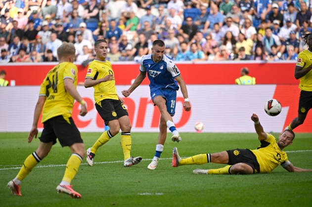 TOR zum 2:0 Tim Lemperle TSG 1899 Hoffenheim (19) Torschuss Aktion Torchance Waldemar Anton Borussia Dortmund BVB (03) TSG 1899 Hoffenheim vs Borussia Dortmund BVB 05.09.2026 DFL REGULATIONS PROHIBIT ANY USE OF PHOTOGRAPHS AS IMAGE SEQUENCES AND OR QUASI-VIDEO TSG 1899 Hoffenheim vs Borussia Dortmund BVB *** GOAL: 2–0 Tim Lemperle TSG 1899 Hoffenheim 19 Shot on goal Play Scoring chance Waldemar Anton Borussia Dortmund BVB 03 TSG 1899 Hoffenheim vs. Borussia Dortmund BVB September 5, 2026 DFL REGULATIONS PROHIBIT ANY USE OF PHOTOGRAPHS AS IMAGE SEQUENCES AND OR QUASI-VIDEO TSG 1899 Hoffenheim vs. Borussia Dortmund BVB