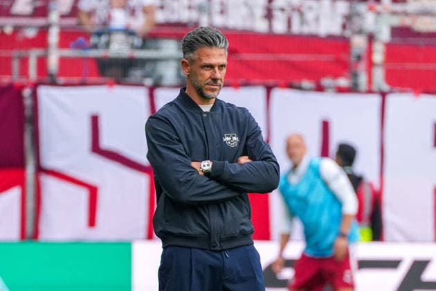 Martin Demichelis, Martin Demichelis (RB Leipzig, Cheftrainer) Gesichtsausdruck, Mimik, Deutschland: Fussball, Bundesliga, Saison 2026 27, 2. Spieltag, 05.09.2026, Werder Bremen vs RB Leipzig, Weserstadion (Bremen) *** Martin Demichelis, Martin Demichelis (RB Leipzig), Head Coach, facial expression, facial gestures, German soccer, Bundesliga, 2026–27 season, Matchday 2, September 5, 2026, Werder Bremen vs. RB Leipzig, Weserstadion, Bremen Copyright: xLeonxFrickx