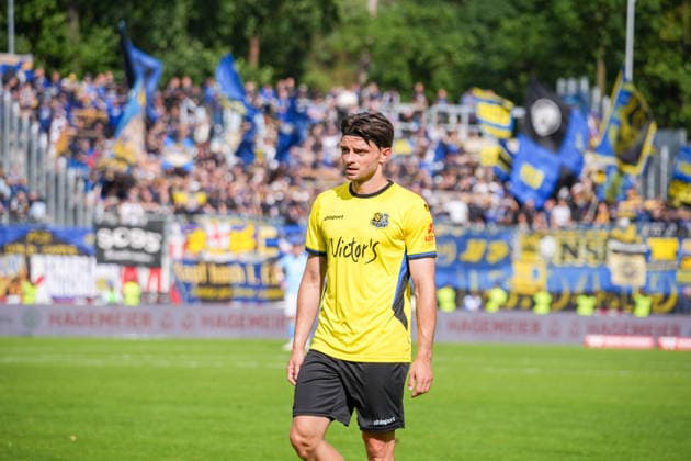 German Soccer, 3rd Division, Matchday 4, Hänsch Arena, SV Meppen vs. 1 FC Saarbrücken Kaan Caliskaner, 1 FC Saarbrücken, 22 Copyright: xMichelxWittex