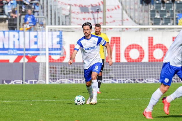 German Soccer, 3rd Division, Matchday 4, Hänsch Arena, SV Meppen vs. 1 FC Saarbrücken; Ersin Zehir (SV Meppen), 6 Copyright: xMichelxWittex