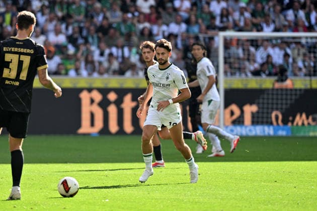 05.09.2026; Moenchengladbach; Fussball, Herren, Saison 2026 2027, Borussia Moenchengladbach vs. SV Elversberg Neuzugang Nicolas Kuehn (Gladbach) DFL regulations prohibit any use of photographs as image sequences and or quasi-video. ista-Borussia-Park Nordrhein-Westfalen Deutschland *** September 5, 2026, Mönchengladbach, Soccer, Men s, 2026–2027 Season, Borussia Mönchengladbach vs. SV Elversberg New signing Nicolas Kuehn Gladbach DFL regulations prohibit any use of photographs as image sequences and or quasi-video footage at Borussia Park, North Rhine-Westphalia, Germany