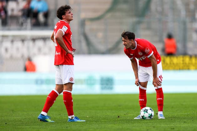 Rot Weiss Essen vs. FC Viktoria Cologne, Soccer, 3rd Division, Matchday 4, 2026–2027 Season, September 5, 2026, Noah Pesch (RW Essen) on the ball; Rot-Weiss Essen vs. FC Viktoria Cologne, Soccer, 3rd Division, Matchday 4, 2026–2027 season, September 5, 2026, Essen Copyright: xEibner-Pressefoto JavadxMohammadx EP_JMR