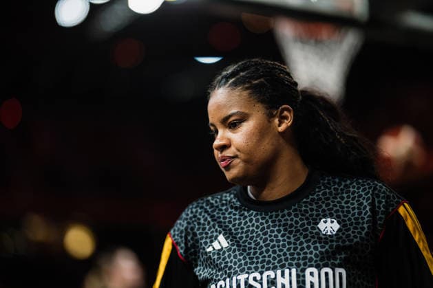 2026 FIBA Women s Basketball World Cup: Germany vs. Japan, September 5, 2026; Nyara Sabally (Germany), 8 (basketball), FIBA Women’s Basketball World Cup 2026, Group Stage, Group A, Matchday 2: Germany vs. Japan on September 5, 2026, at the Max Schmeling Halle, Berlin Copyright: xBEAUTIFULxSPORTS Tonhäuserx