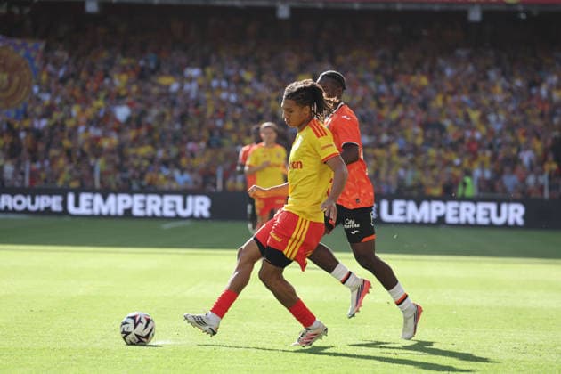 FOOTBALL : RC Lens vs Lorient - Ligue 1 - 05 09 2026 IsmaÃ«lo GANIOU (RC Lens) lors du match RC Lens vs Lorient, Ligue 1, stade Bollaert-Delelis, le 5 septembre 2026 - photo Laurent Sanson PsnewZ  Copyright: xLaurentxSANSONx xPsnewZx