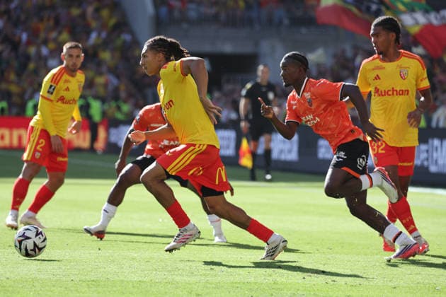 FOOTBALL : RC Lens vs Lorient - Ligue 1 - 05 09 2026 IsmaÃ«lo GANIOU (RC Lens) lors du match RC Lens vs Lorient, Ligue 1, stade Bollaert-Delelis, le 5 septembre 2026 - photo Laurent Sanson PsnewZ  Copyright: xLaurentxSANSONx xPsnewZx