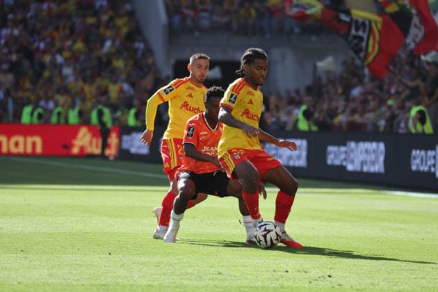 FOOTBALL : RC Lens vs Lorient - Ligue 1 - 05 09 2026 Kyllian ANTONIO (RC Lens) lors du match RC Lens vs Lorient, Ligue 1, stade Bollaert-Delelis, le 5 septembre 2026 - photo Laurent Sanson PsnewZ  Copyright: xLaurentxSANSONx xPsnewZx
