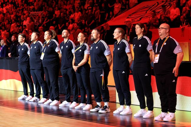 September 5, 2026, GER, Women s Basketball, Women s Basketball World Cup, 2026, Matchday 1, Germany vs. Japan, Bench, Head Coach Olaf Lange, Germany, Berlin, Max Schmeling Halle, Berlin, Germany Copyright: xNordphotox xEnglerx