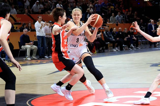 September 5, 2026, GER, Basketball, Women s, Basketball World Cup, 2026, Matchday 1, Germany vs. Japan, Emma Eichmeyer (Germany) 9, Kokoro Tanaka (Japan) 26, Berlin, Max Schmeling Halle, Berlin, Germany Copyright: xNordphotox xEnglerx