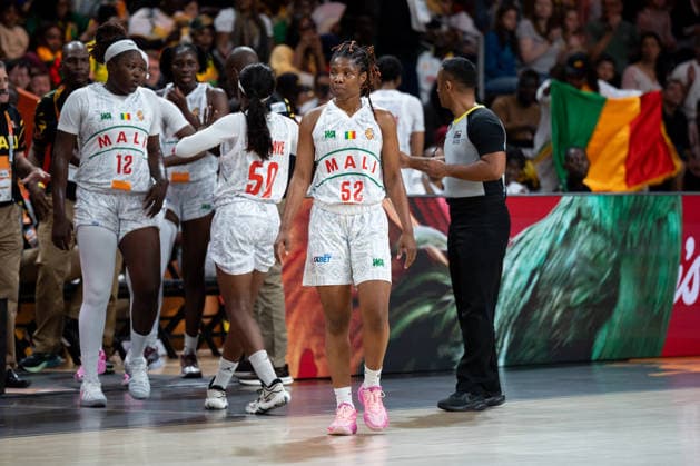 Mali v Spain: Group A - FIBA Women s Basketball World Cup Germany 2026 Rokia Doumbia plays during the FIBA Women s Basketball World Cup 2026 match between Mali and Spain in Berlin, Germany, on September 5, 2026. Berlin Germany  Copyright: xMarcinxGolbax originalFilename:golba-malivspa260905_npRFL.jpg