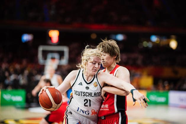 2026 FIBA Women’s Basketball World Cup: Germany vs. Japan, September 5, 2026, Marie Guelich, Germany, 21, prevails in basketball, FIBA Women’s Basketball World Cup 2026, Group Stage, Group A, Matchday 2: Germany vs. Japan on September 5, 2026, at the Max Schmeling Halle, Berlin Copyright: xBEAUTIFULxSPORTS Tonhäuserx