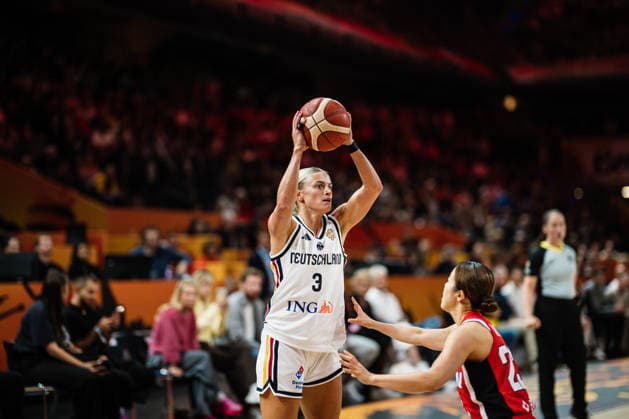 2026 FIBA Women’s Basketball World Cup: Germany vs. Japan, September 5, 2026; Alexandra Wilke (Germany), 3 Basketball, FIBA Women’s Basketball World Cup 2026, Group Stage, Group A, Matchday 2: Germany vs. Japan on September 5, 2026, at the Max Schmeling Halle, Berlin Copyright: xBEAUTIFULxSPORTS Tonhäuserx
