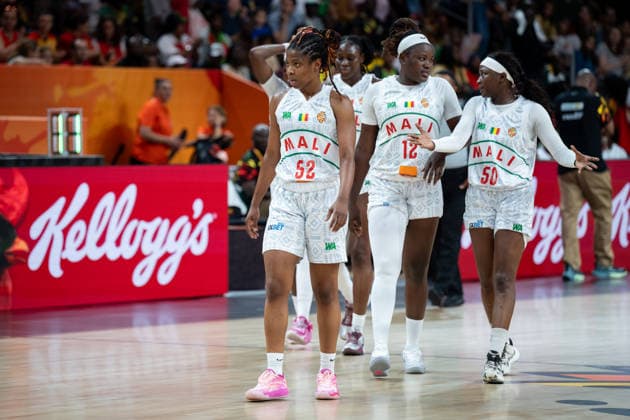 Mali v Spain: Group A - FIBA Women s Basketball World Cup Germany 2026 Rokia Doumbia and her teammates play during the FIBA Women s Basketball World Cup 2026 match between Mali and Spain in Berlin, Germany, on September 5, 2026. Berlin Germany  Copyright: xMarcinxGolbax originalFilename:golba-malivspa260905_npwHG.jpg