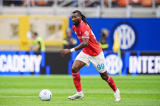 Napoli s Zambo Anguissa during the Serie A soccer match between Inter and Napoli at the San Siro Stadium in Milan , north Italy - Saturday, September 05, 2026. - Soccer .  Copyright: xMarcoxAlpozzi LaPressex
