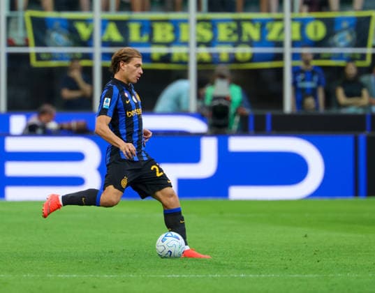 Serie A 2026 27 football match: Inter vs. Napoli NicolÃ² Barella of Inter Milano During the football match played on September 5, 2026, at the San Siro Stadium in Milan part of the 2026 27 Italian Serie A championship between Inter Milan and SSC Napoli. MILANO Stadio San Siro Lombardia ITALIA Copyright: xFABIOxSASSOxFabioxSassox Inter Napoli 2026_09_05Fabio Sasso5065