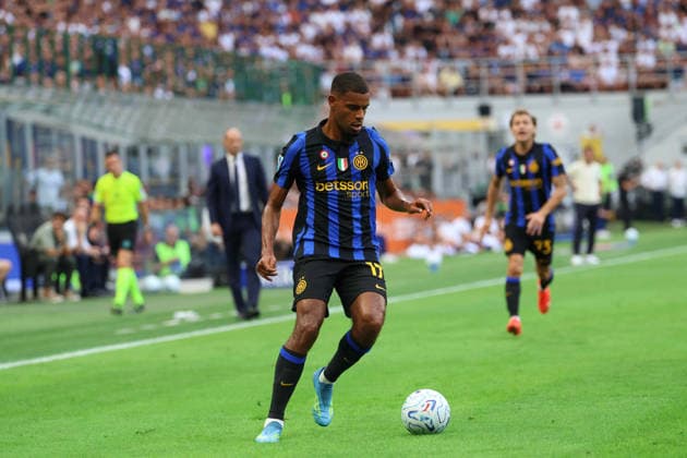 Serie A 2026 27 football match: Inter vs. Napoli Andy Diouf of Inter Milano During the football match played on September 5, 2026, at the San Siro Stadium in Milan part of the 2026 27 Italian Serie A championship between Inter Milan and SSC Napoli. MILANO Stadio San Siro Lombardia ITALIA Copyright: xFABIOxSASSOxFabioxSassox Inter Napoli 2026_09_05Fabio Sasso5168