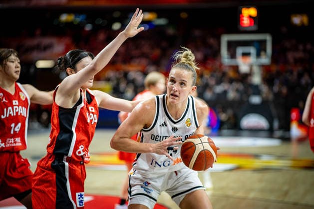 Basketball Berlin, September 5, 2026, FIBA Women’s Basketball World Cup Germany 2026, Preliminary Round, Group Germany (GER) vs. Japan (JPN), Leonie Fiebich, Germany, No. 13