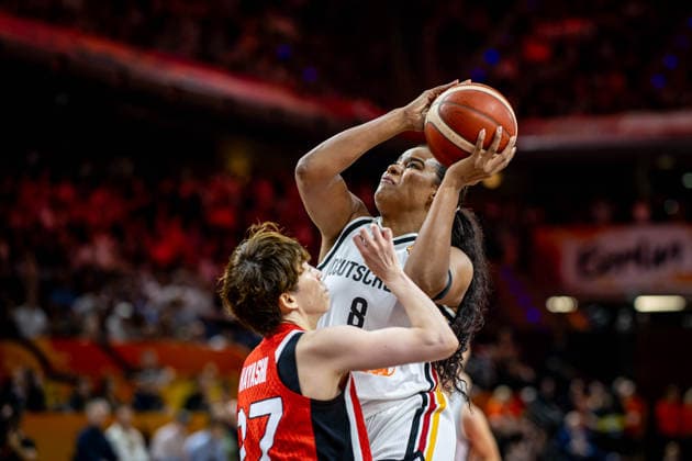 Basketball Berlin, September 5, 2026, FIBA Women’s Basketball World Cup Germany 2026, Preliminary Round, Group Germany (GER) vs. Japan (JPN), Nyara Sabally, Germany, No. 08
