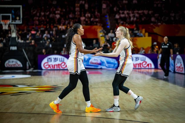 Basketball Berlin, September 5, 2026 FIBA Women s Basketball World Cup Germany 2026 Preliminary Round Group Germany (GER) vs. Japan (JPN) Nyara Sabally (Germany, No. 08) Frida Bühner (Germany, No. 20)