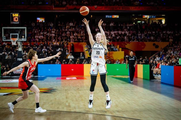 Basketball Berlin, September 5, 2026 FIBA Women’s Basketball World Cup Germany 2026 Preliminary Round Group Germany (GER) vs. Japan (JPN) Frida Bühner, Germany, No. 20