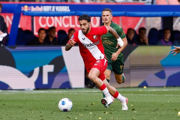 UTRECHT , 05-09-2026 , Stadium De Galgenwaard , season 2026 2027 , Dutch Eredivisie football . match between FC Utrecht and Go Ahead Eagles, Picture shows FC Utrecht player Ãngel Alarcon Utrecht - Go Ahead Eagles  x206508257x Copyright: