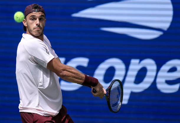 US Open tennis tournament - Day 7 Francisco Cerundolo of Argentina in action against Taylor Fritz of USA during the Men‚Äôs Singles round 3 of the US Open Tennis Championships at the USTA Billie Jean King National Tennis Center in Flushing Meadows, New York, USA, 05 September 2026. The 2026 US Open tournament runs from 23 August through 13 September. FLUSHING MEADOWS NEW YORK United States  Copyright: xCRISTOBALxHERRERA-ULASHKEVICHx