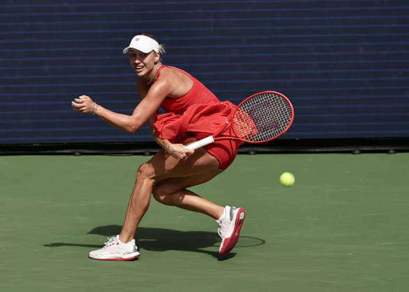 Anastasia Potapova (AUT), Women s Singles, US Open Championships, Billie Jean King National Tennis Center, Flushing Meadows, New York, USA Copyright: xJuergenxHasenkopfx