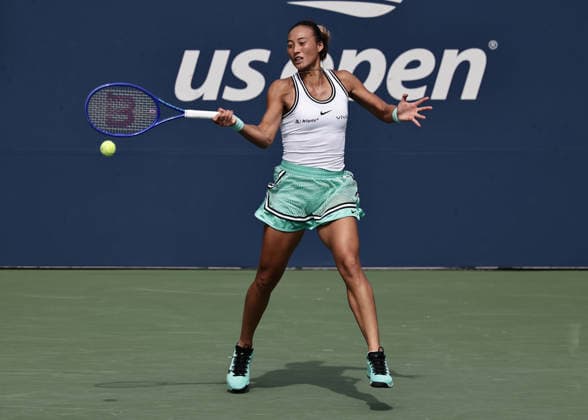 Qinwen Zheng CHN, Women s Singles, US Open Championships, Billie Jean King National Tennis Center, Flushing Meadows, New York, USA Copyright: xJuergenxHasenkopfx