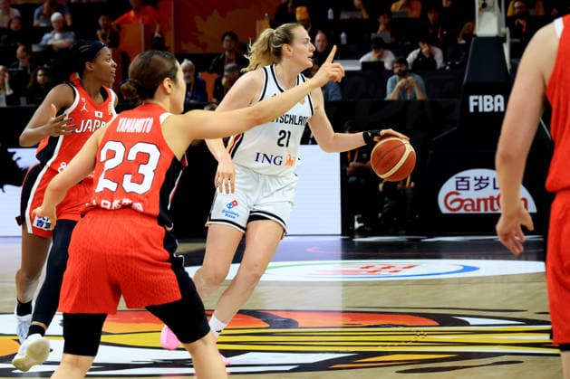 September 5, 2026, GER, Women s Basketball, Women s Basketball World Cup, 2026, Matchday 1, Germany vs. Japan Marie Guelich (Germany) 21, Mai Yamamoto (Japan) 23, Max Schmeling Halle, Berlin, Germany Copyright: xNordphotox xEnglerx