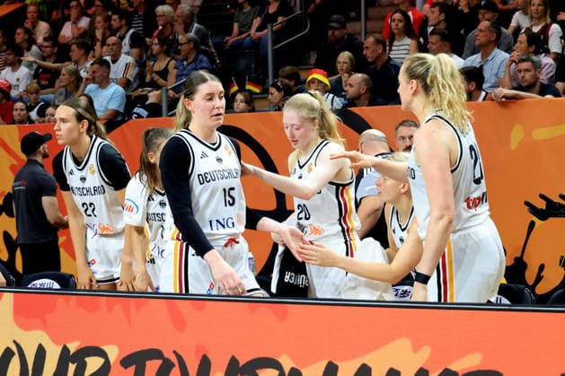 September 5, 2026, GER, Women s Basketball, Women s Basketball World Cup, 2026, Matchday 1, Germany vs. Japan, Luisa Geiselsoder, Germany 15, Deutscher Spielerkreis Berlin, Max Schmeling Halle, Berlin, Germany Copyright: xNordphotox xEnglerx