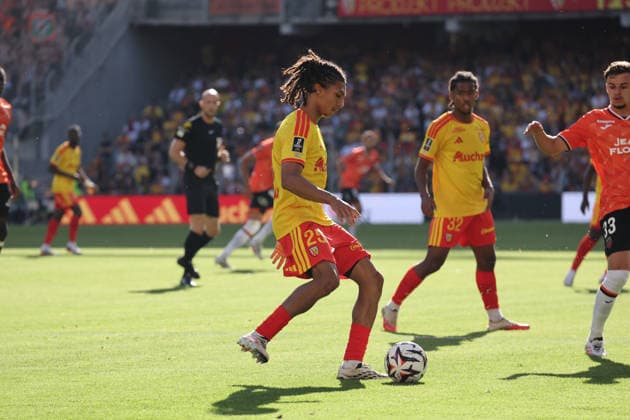 FOOTBALL : RC Lens vs Lorient - Ligue 1 - 05 09 2026 IsmaÃ«lo GANIOU (RC Lens) lors du match RC Lens vs Lorient, Ligue 1, stade Bollaert-Delelis, le 5 septembre 2026 - photo Laurent Sanson PsnewZ  Copyright: xLaurentxSANSONx xPsnewZx