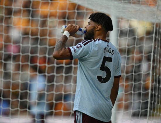 Hull City v Aston Villa Premier League Aston Villa s Tyrone Mings during the Premier League match at the MKM Stadium, Hull 05 09 2026 UK Newspapers OUT Copyright: xDanielxHamburyx FIL-23884-0076