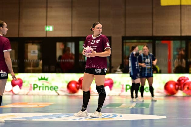 Handball Women 2026–2027 Season Bundesliga Matchday 2 Buxtehuder SV vs. HC Leipzig September 5, 2026 Single photo, cutout, single image, cutout, isolated subject, sports photo, close-up, cropped, cropped photo, photo, single photo of Laura Sophie Klocke, 13, HC Leipzig, Buxtehude, Halle Nord, New Lower Saxony, Germany Copyright: xLobeca FelixxWeißbergx