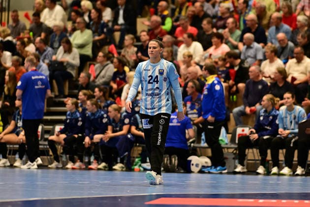 Handball I Women I 2026–2027 Season I Bundesliga I Matchday 2 I Buxtehuder SV vs. HC Leipzig I September 5, 2026 Single photo, cutout, single image, cutout, isolated subject, sports photo, close-up, cropped, cropped photo, photo, single image: Sophie Fasold, 24, Buxtehuder Sportverein, Buxtehude, Halle Nord, Lower Saxony, Germany Copyright: xLobeca FelixxWeißbergx