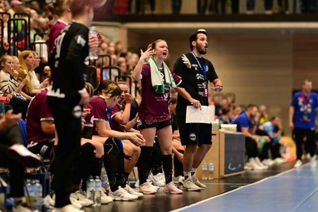 Handball I Women I 2026–2027 Season I Bundesliga I Matchday 2 I Buxtehuder SV vs. HC Leipzig I September 5, 2026 Pauline Uhlmann 2, HC Leipzig Buxtehude Halle Nord Neu Lower Saxony Germany Copyright: xLobeca FelixxWeißbergx