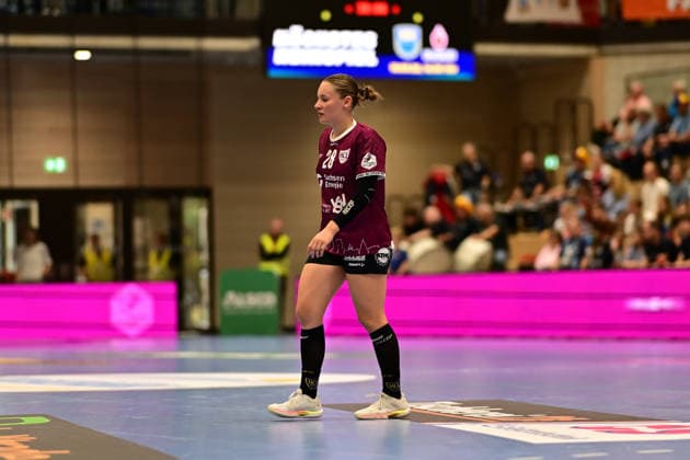 Handball I Women I 2026–2027 Season I Bundesliga I Matchday 2 I Buxtehuder SV vs. HC Leipzig I September 5, 2026 Single photo, cutout, single image, cutout, isolated subject, sports photo, close-up, cropped, cropped photo, photo, single photo of Lara Tauchmann, 28, HC Leipzig, Buxtehude, Halle Nord, New Lower Saxony, Germany Copyright: xLobeca FelixxWeißbergx