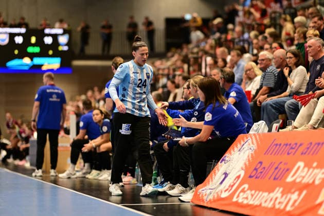 Handball I Women I 2026–2027 Season I Bundesliga I Matchday 2 I Buxtehuder SV vs. HC Leipzig I September 5, 2026 Sophie Fasold, 24, Buxtehuder Sportverein, Buxtehude, Halle Nord, New Lower Saxony, Germany Copyright: xLobeca FelixxWeißbergx