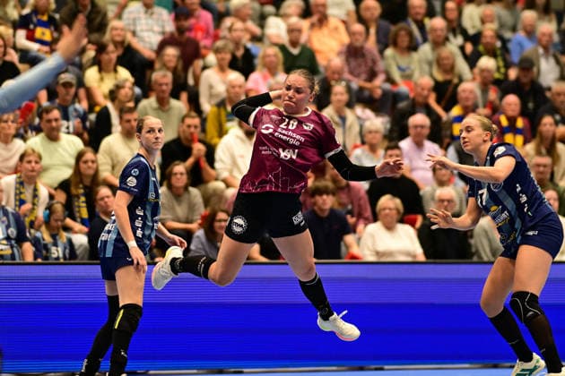 Handball I Women I 2026–2027 Season I Bundesliga I Matchday 2 I Buxtehuder SV vs. HC Leipzig I September 5, 2026 Lara Tauchmann 28, HC Leipzig Buxtehude Halle Nord New Lower Saxony Germany Copyright: xLobeca FelixxWeißbergx