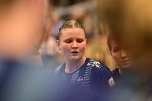 Handball Women 2026–2027 Season Bundesliga Matchday 2 Buxtehuder SV vs. HC Leipzig September 5, 2026 Portrait, Portrait, portrait photograph, portrait shot, portrait photo, single image, single photo, half-length portrait of Lin Luck, 51, Buxtehuder Sportverein, Buxtehude, Halle Nord, New Lower Saxony, Germany Copyright: xLobeca FelixxWeißbergx